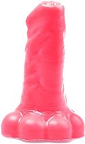 BubbleToys - Hulk - BubbleGum -  Medium - dildo anaal Lengte: 18,5 cm  diam. Top: 5,9 cm Med: 6,4 cm Base: 7,2 cm