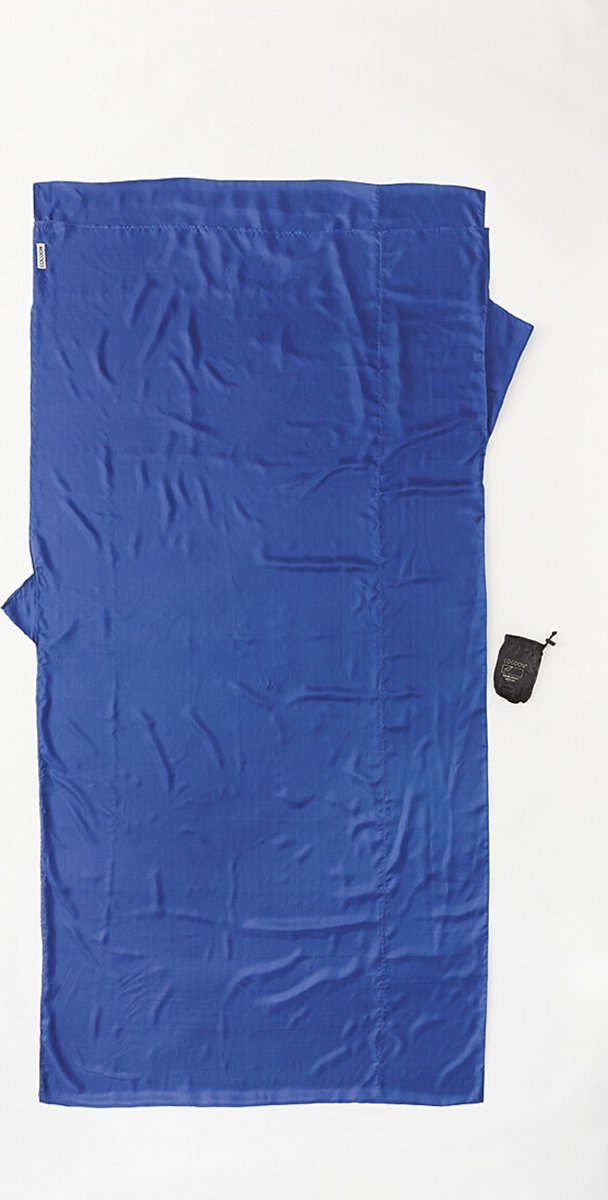 Cocoon TravelSheet XL - Lakenzak - Zijde - Ultramarine Blue van Cocoon — afbeelding 3