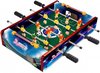 Afbeelding van het spelletje Tafelvoetbal spel blauw 35 x 10 cm speelgoed -  Kinderspellen - Behendigheidsspellen - Voetballen - Tafelvoetballen - Tafelvoetbal spel klein voor kinderen en volwassenen