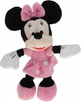 Pluche Disney Minnie Mouse knuffel 18 cm - Speelgoed - Pluche knuffels - Dierenknuffels - Knuffelbeesten - Cartoon knuffels - Walt Disney