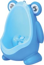FreeON Urinoir - Toilettrainer - WC Trainer - Plaspotje - Happy Frog - Blauw
