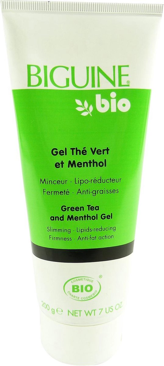 PHYT'S BIGUINE BIO Gel Thé Vert et Menthol Huidverzorgingsgel verstevigend 200g