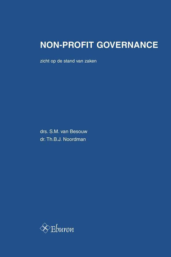 Cover van het boek 'Non-profit governance' van Th.B.J. Noordman en S.M. van Besouw