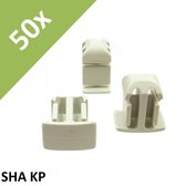 Fischer collective holder SHA - coupling part KP - mounting base MS -