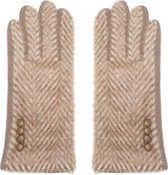 Handschoenen - Pattern - Beige