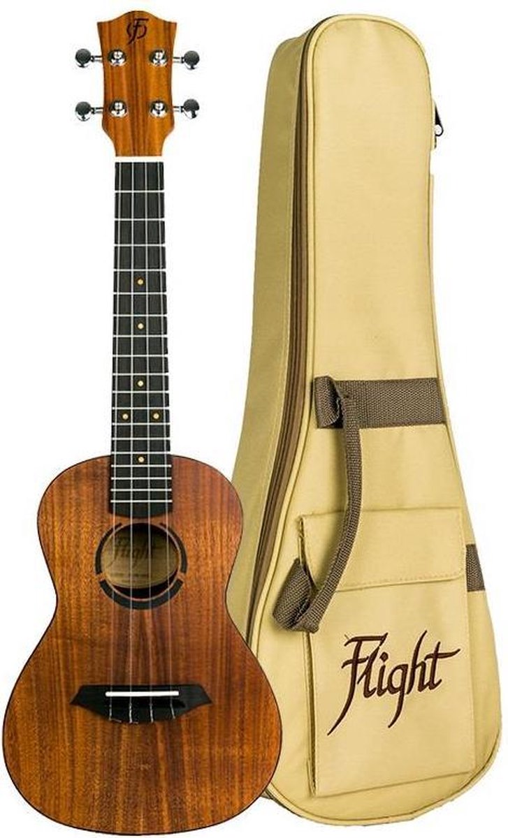 Flight: JULC Juliana Concert Ukulele Solid Koa