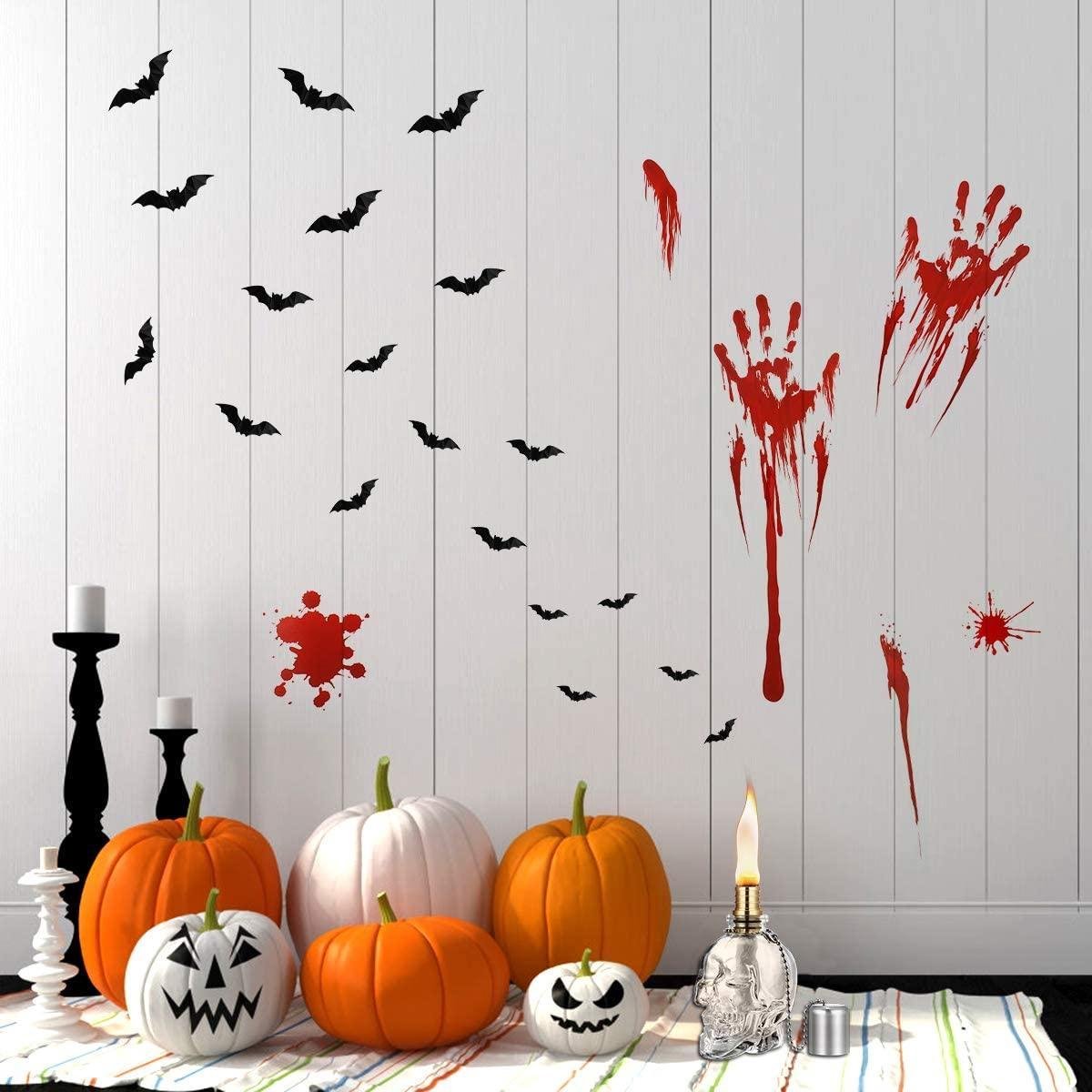 DIVINA VITAE Nappe D'halloween, 3 Pièces 137 X 182 Cm Nappe