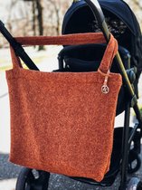 MOZZ Mom Bag Rust 100% Wol