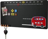 Magnetisch notitiebord London Dubbeldekker bus