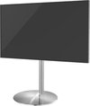Cavus Sphere L 100cm Design Tv Vloerstandaard - RVS Tv meubel geschikt voor 32-65 inch tot 30 kg - VESA 100x200 200x200
