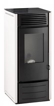 Marina 10Kw pelletkachel - Wit