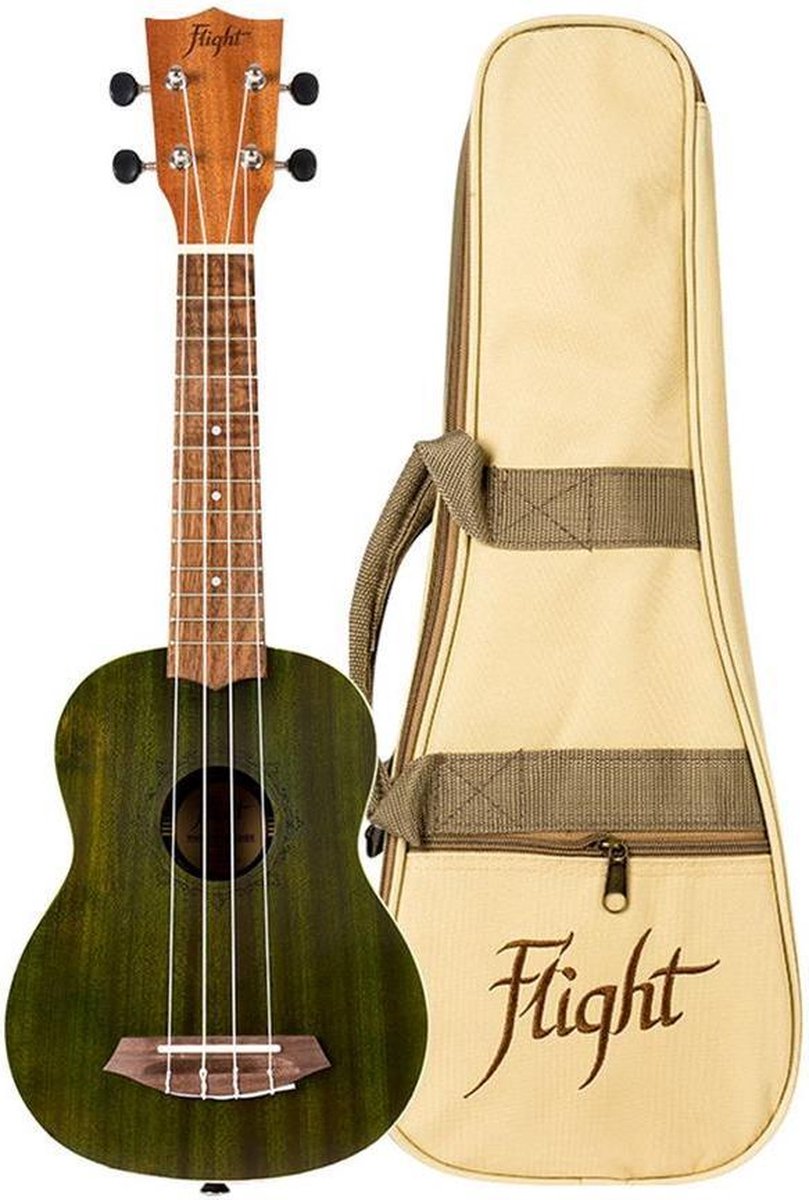 Flight: Gemstone NUS380 Soprano Ukulele - Jade