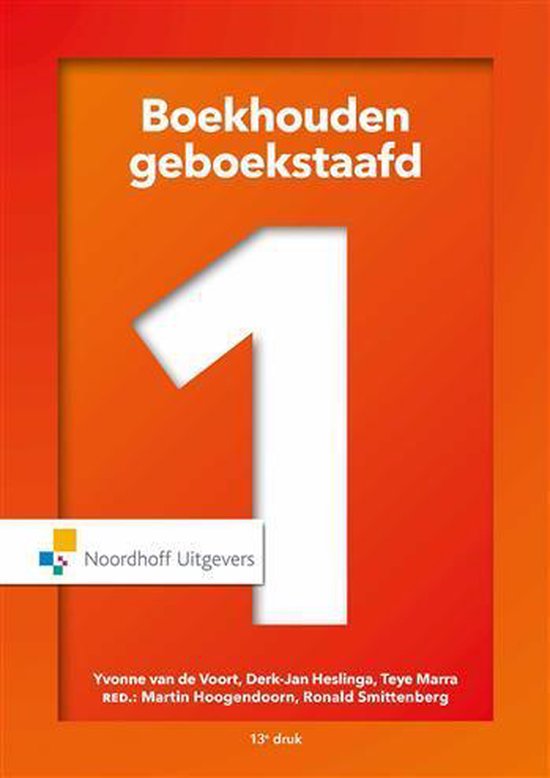 Boekhouden geboekstaafd 1 incl. toegang tot Prepzone