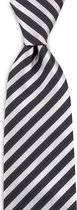 We Love Ties - Stropdas Mister official - geweven zuiver zijde - navy / wit