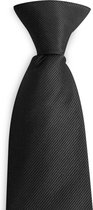 We Love Ties - Veiligheidsdas zwart - geweven polyester repp