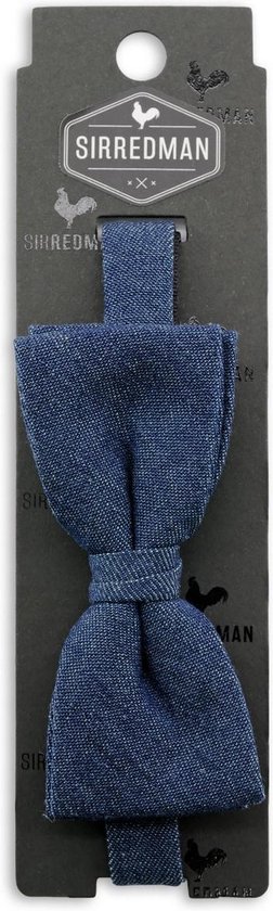 Sir Redman denim noeud bleu