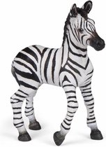 Plastic speelgoed figuur baby zebra 9 cm