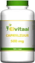 Elvitaal/Elvitum Caprylzuur 500mg (180vc)