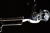 Smoking gun 200 x 135  - Plexiglas