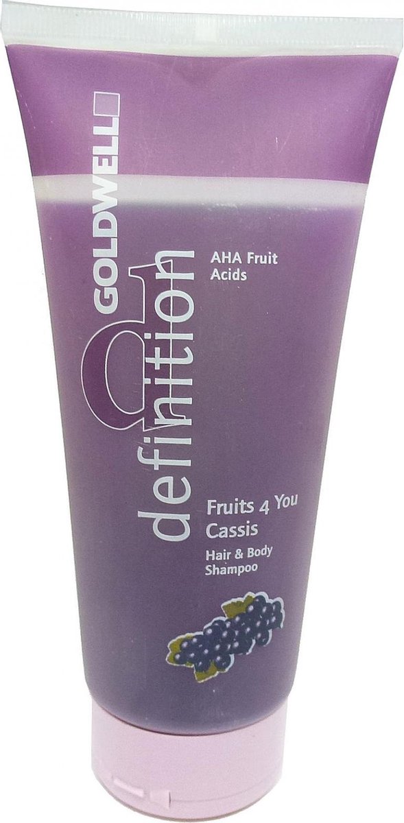 Goldwell Definition Fruits Shampoo Cassis-bessen 200ml Gelhaar body