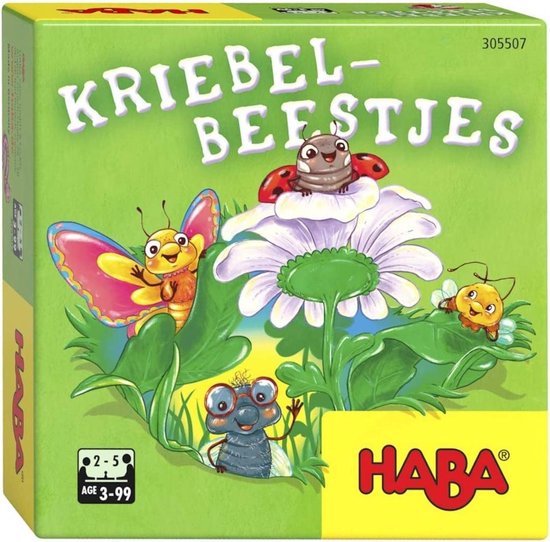 Boek: Haba memory spel Kriebelbeestjes, geschreven door Haba