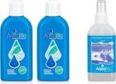 AquaBio 6 maand onderhoud set voor 2 persoons waterbed (2 x conditioner 6mnd. + 1 x reiniger)