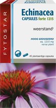 Fytostar Echinacea Forte - Supplement - Weerstand - Met Echinacea - 45 Plantaardige capsules