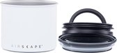 Airscape - Koffiebonen - Voorraadpotten - Koffie - Staal - Wit - 250 gram
