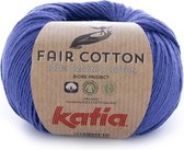 Katia Fair Cotton 24 - nachtblauw - 1 bol = 50 gr. = 155 m. - 100% biol. katoen