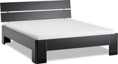 Beter Bed Select lit Fresh 400 avec tête de lit - 180 x 200 cm - Noir