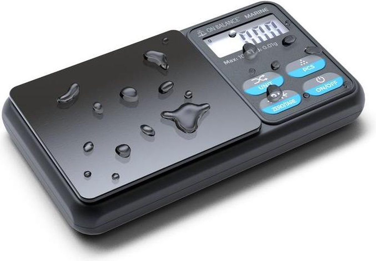 On Balance Mar -100 Marine  Waterbestendig Precisie weegschaal 0.01nauwkeurig tot 100 gram
