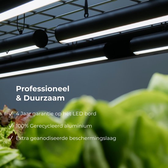 Groeilamp LED voor Planten Professionele Full Spectrum Kweeklamp Lengte 79.5cmVoor Alle