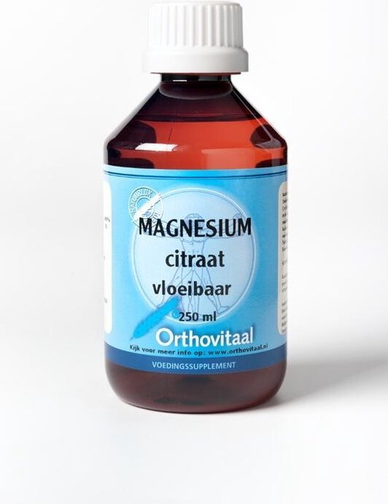 Orthovitaal Magnesium Vloeibaar Ml Mineralen Voedingssupplement Bol Com