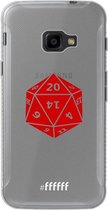 Samsung Galaxy Xcover 4 Hoesje Transparant TPU Case - D20 - Transparant #ffffff