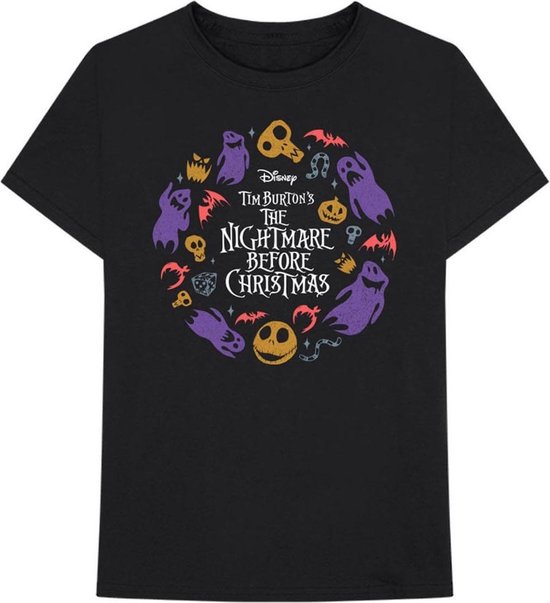Disney The Nightmare Before Christmas Character Flight Heren T shirt M Zwart bol