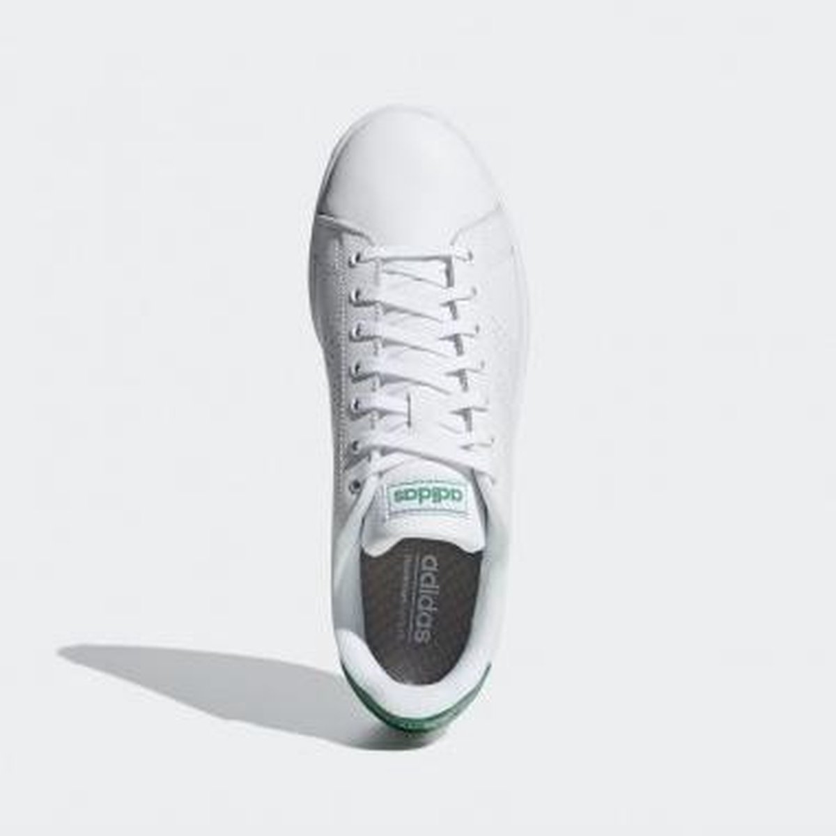 adidas - Advantage - Heren Sneaker - 38 2/3 - Wit | bol