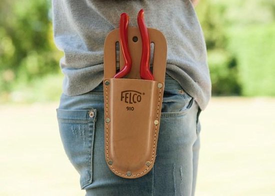 Felco Snoeischaar Holster Leder van Felco — afbeelding 3
