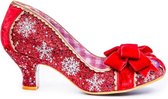 Irregular Choice Party Snow Queen 50's Pumps Rood