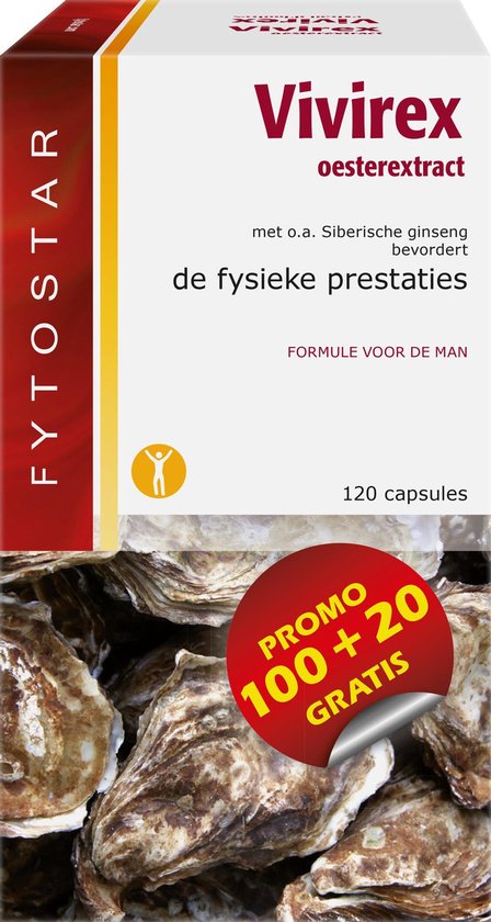 Fytostar Vivirex + 20 Capsules GRATIS 120