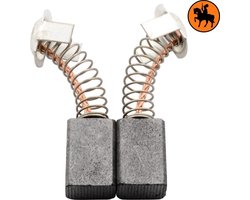 Koolborstelset voor Hitachi zaag C 7U - 7x11x17mm