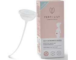 De FERTI·LILY Conceptie Cup helpt om thuis zwanger te worden. Dit duurzame, biocompatibele, hormoonvrije en veilige conceptiehulpmiddel kan de kans vergroten op een natuurlijke zwangerschap. Het bedrag is inclusief verzendkosten.