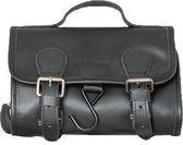 Mr. Organized – Leren hangende toilettas met haak – Zwart