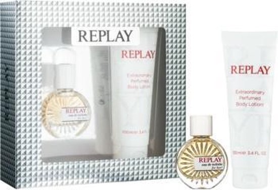 Replay - Replay for her! - Giftset -  Eau de toilette 20 ml + Bodylotion 100 ml - Replay