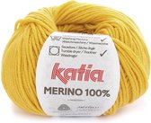 Katia Merino 100% - 63 - Mosterdgeel_ - 50 gr. = 102 m.