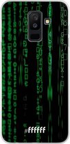 Samsung Galaxy A6 Plus (2018) Hoesje Transparant TPU Case - Hacking The Matrix #ffffff