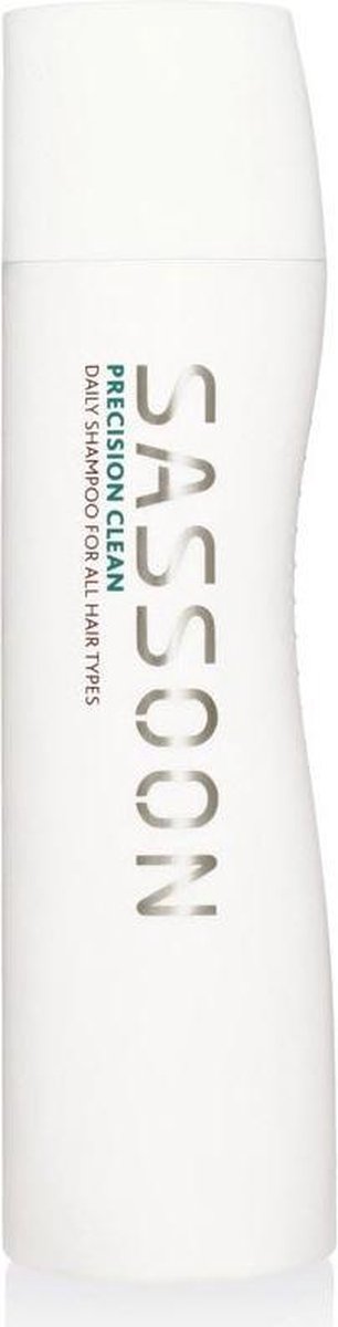SASSOON Precision Clean Shampoo -250 ml - Normale shampoo vrouwen - Voor Alle haartypes