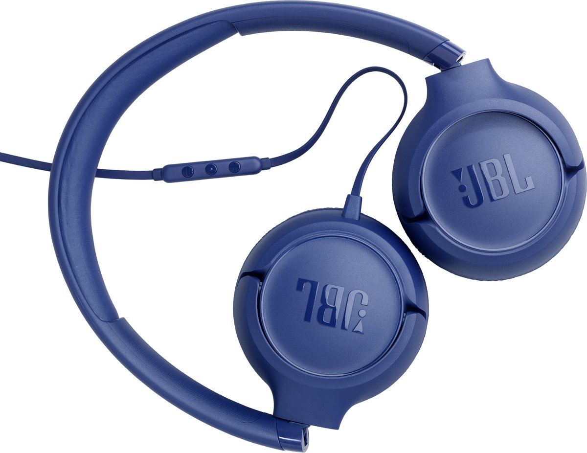 JBL Tune 530C On-Ear Koptelefoon - Bedraad - Blauw - afbeelding 3