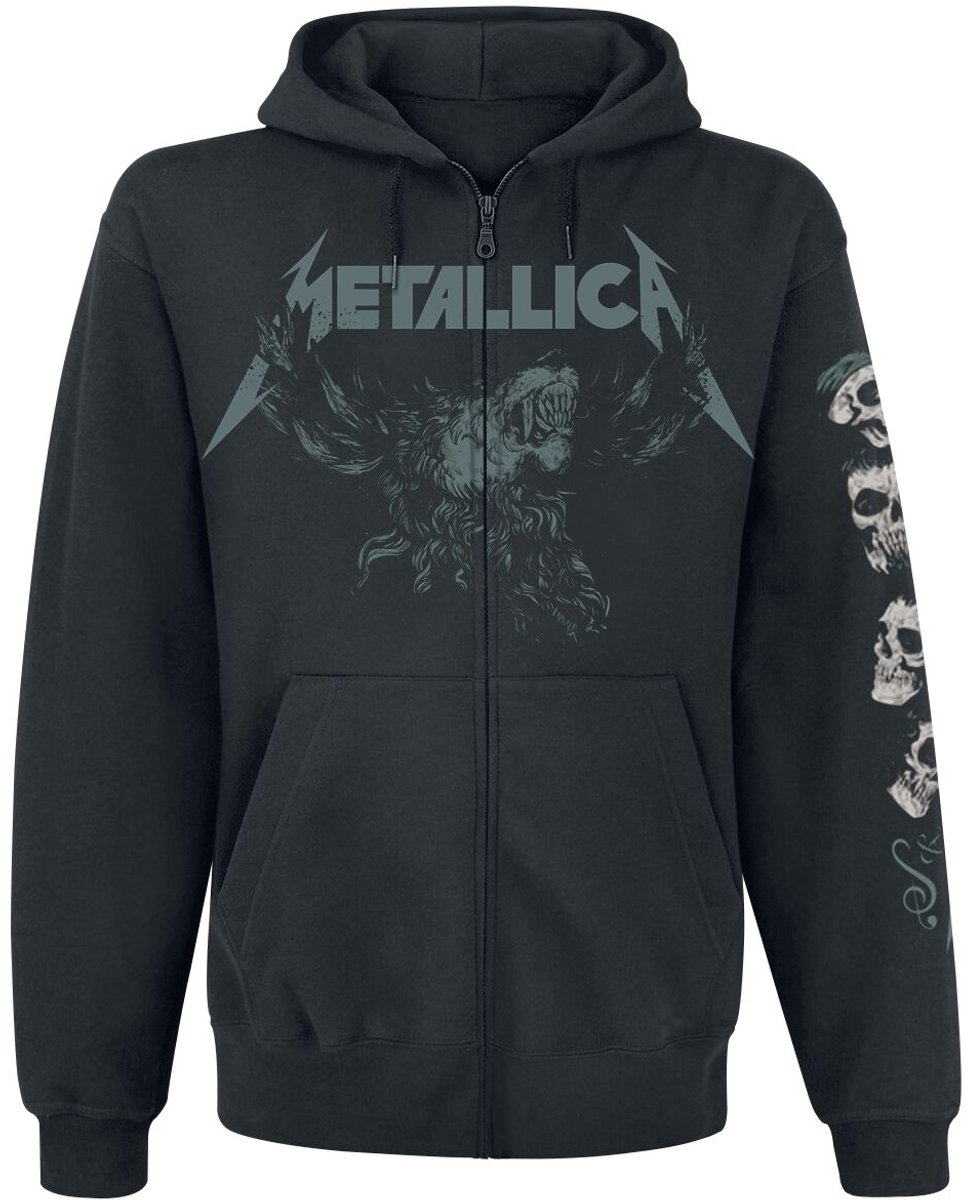 Metallica S&M2 - Skull Heren Vest met capuchon - zwart - 5XL