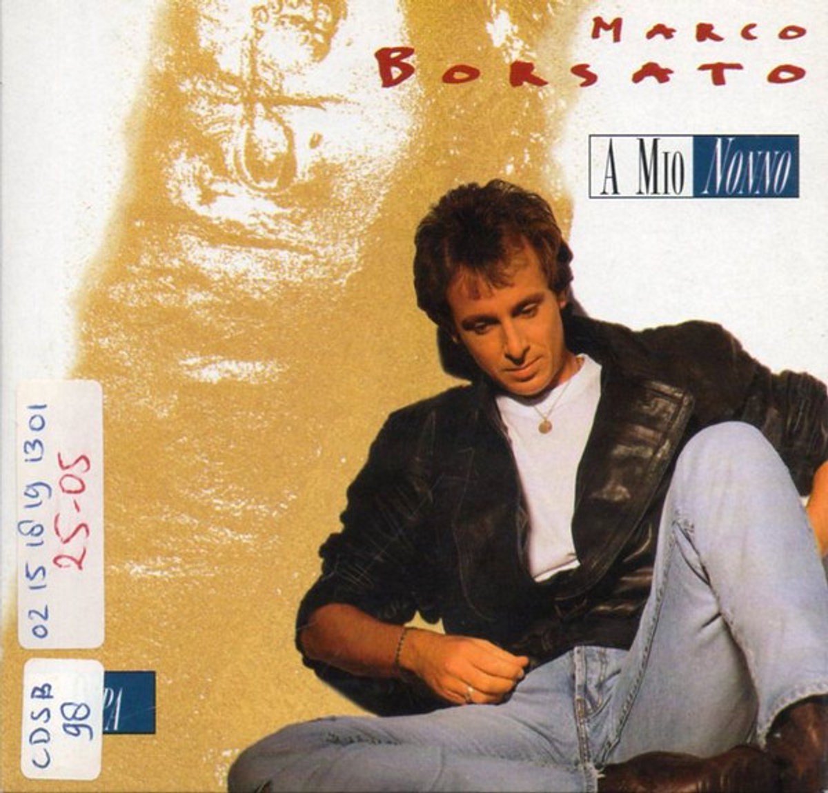 MARCO BORSATO A Mio Nonno / Opa 2 TRACK CD SINGLE