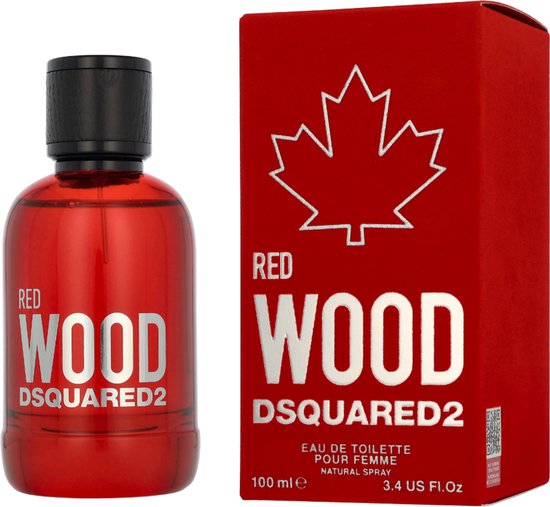 Dsquared2 - Damesparfum - Red Wood pour Femme - Eau de toilette 100 ml